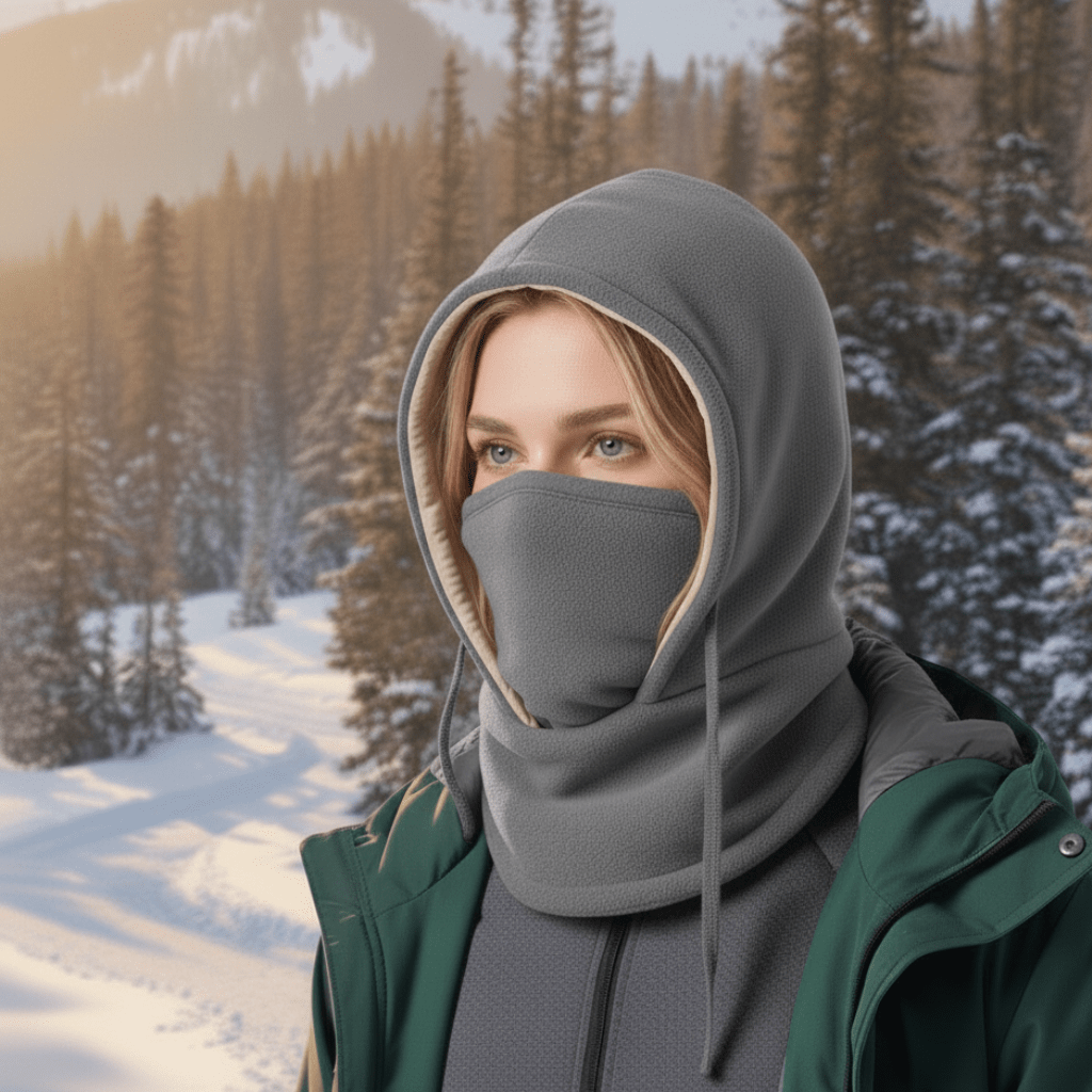 Unisex Vinterlue med Vindtät Design
