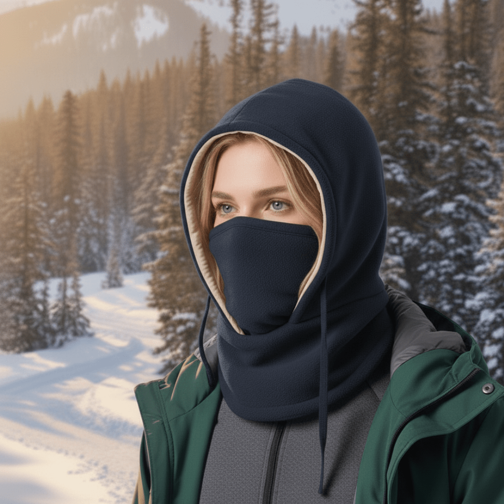 Unisex Vinterlue med Vindtät Design