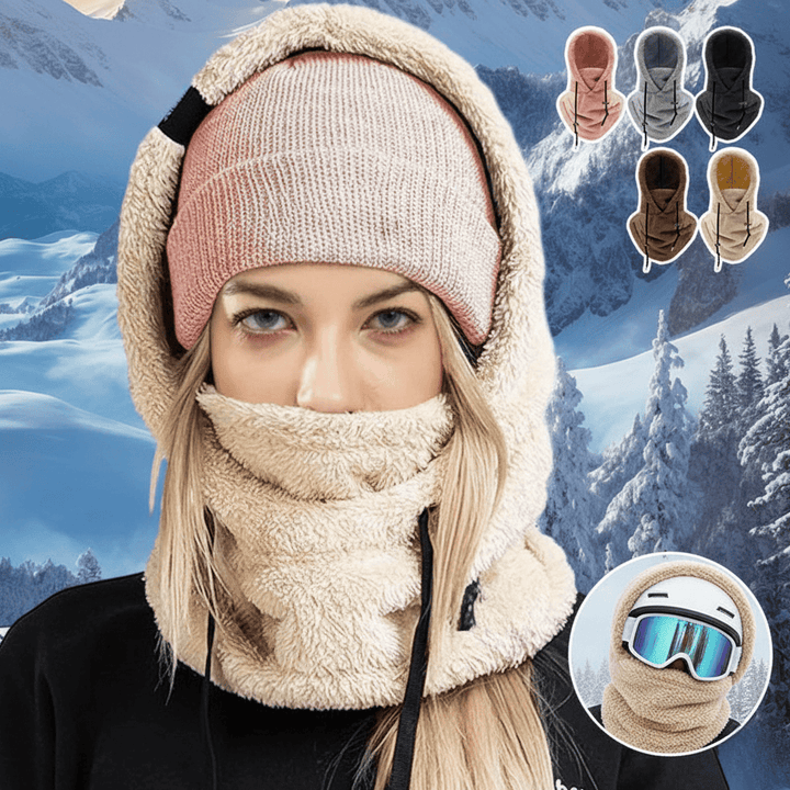 Unisex Vinterlue – Varm och Andningsbar med Mjukt Fleecefoder