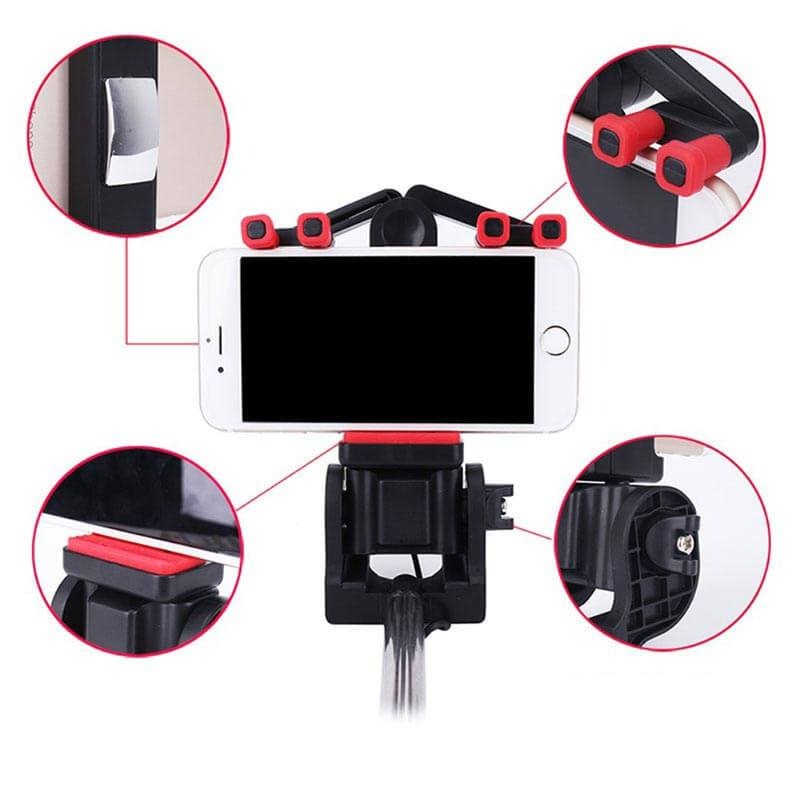Universell 360° Roterbar Selfie Stick för Mobil