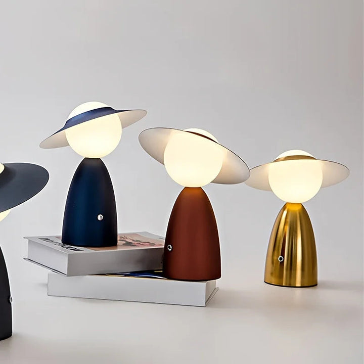 USB Uppladdningsbar LED-Bordslampa – Beröringsdimmer