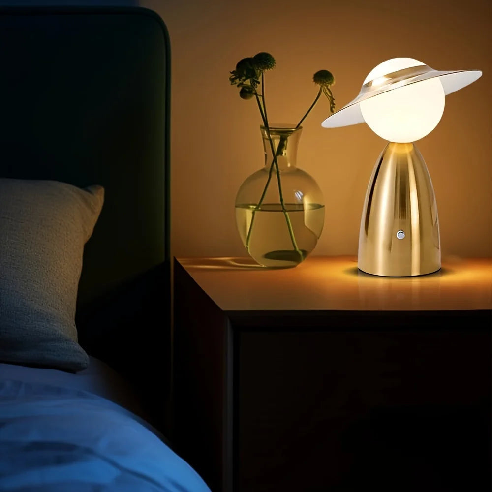 USB Uppladdningsbar LED-Bordslampa – Beröringsdimmer
