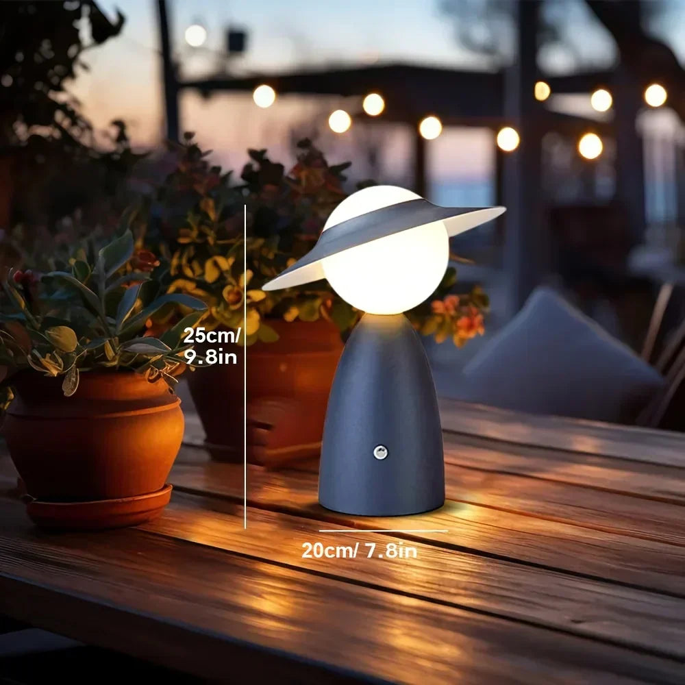 USB Uppladdningsbar LED-Bordslampa – Beröringsdimmer