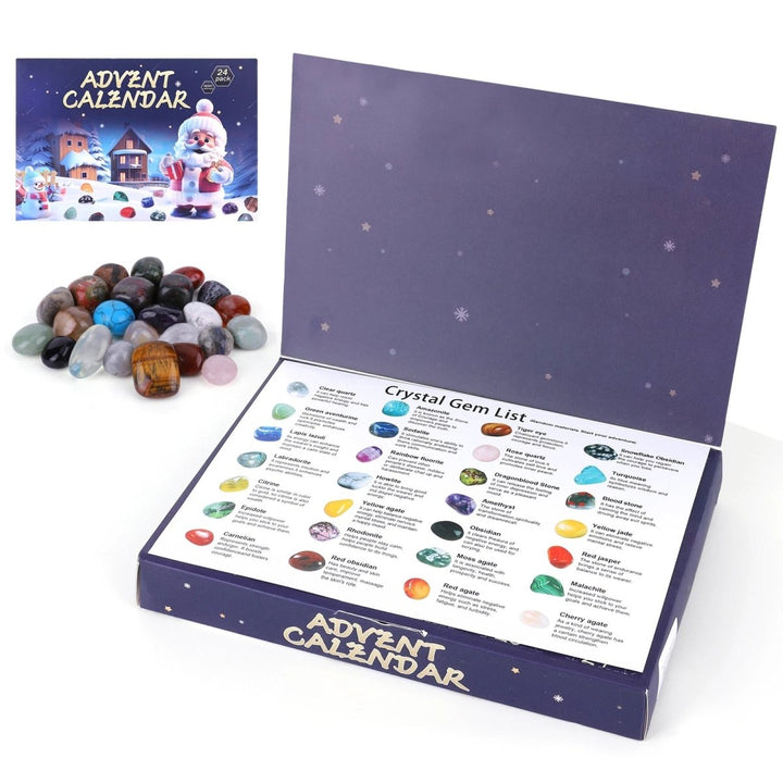Unisex Kids Advent Kalender med Edelstener