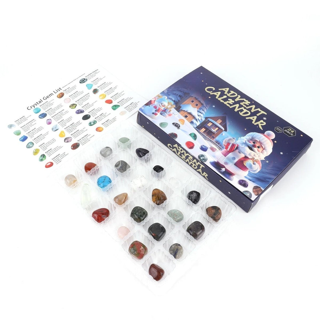 Unisex Kids Advent Kalender med Edelstener