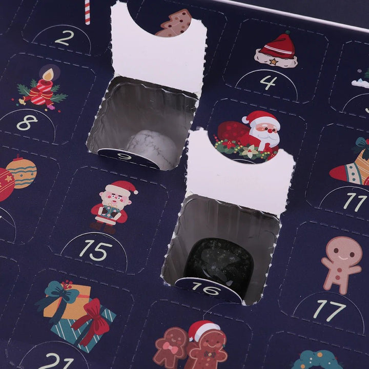 Unisex Kids Advent Kalender med Edelstener