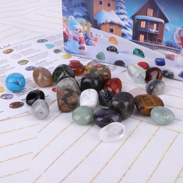 Unisex Kids Advent Kalender med Edelstener