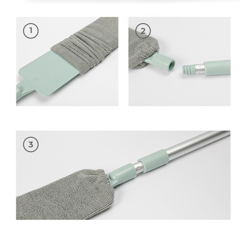 Uttrekkbart Stövrenser Stativ - Magisk Mikrofiber | Lång Håndtak