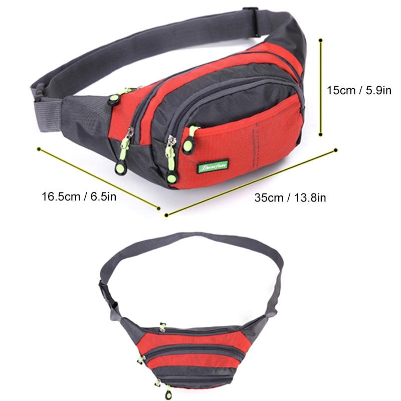 Multifunktionell Midja Bag - Vattentät | Sportig och Praktisk