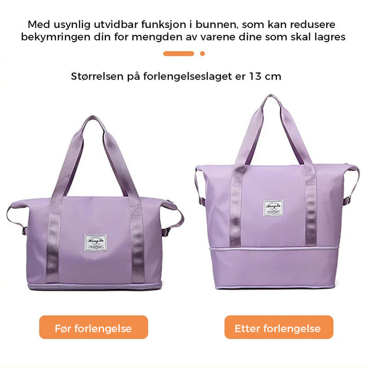Reisepose med hög kapasitet - Vattentät - Multifunskjonalitet