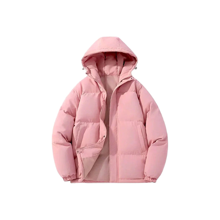 Varm och Stilfull Puffer Parka-jacka för Kvinnor