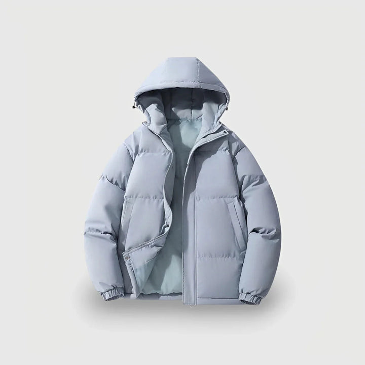 Varm och Stilfull Puffer Parka-jacka för Kvinnor