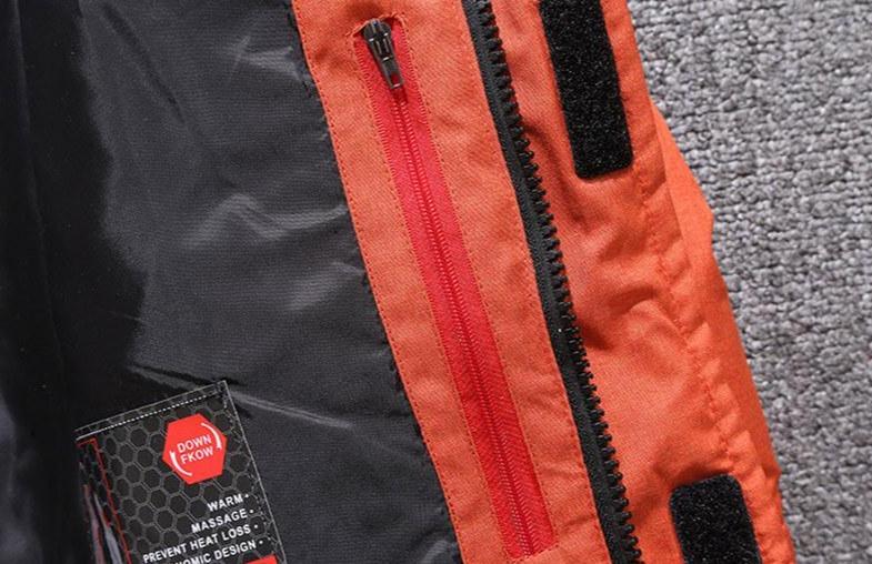 Herr Vinter Pufferjacka med Huva – Robust och Varm