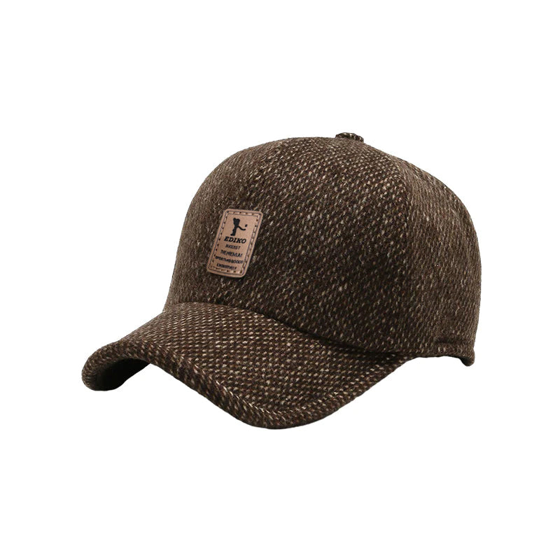 Vinterbaseballcap med Öronlappar - Varm, Snygg och Praktisk