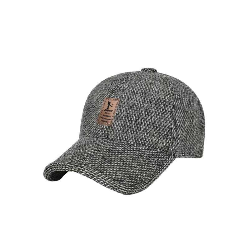 Vinterbaseballcap med Öronlappar - Varm, Snygg och Praktisk
