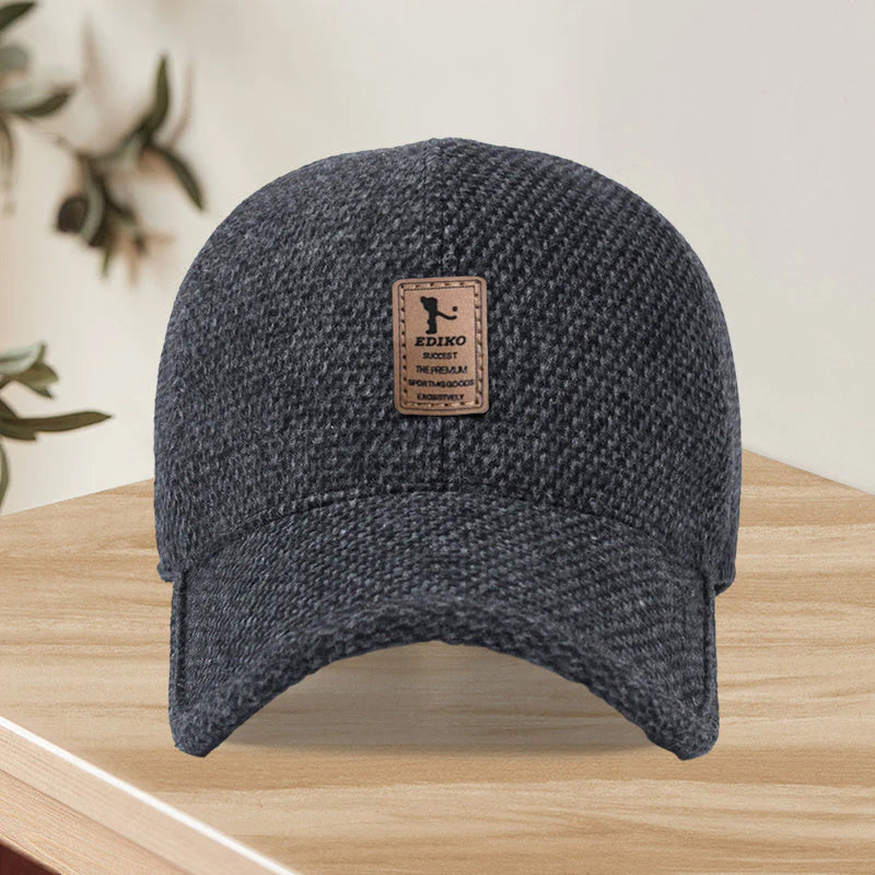 Vinterbaseballcap med Öronlappar - Varm, Snygg och Praktisk