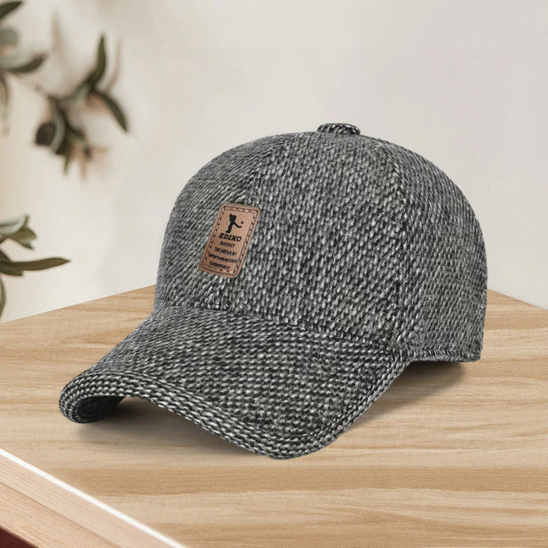 Vinterbaseballcap med Öronlappar - Varm, Snygg och Praktisk