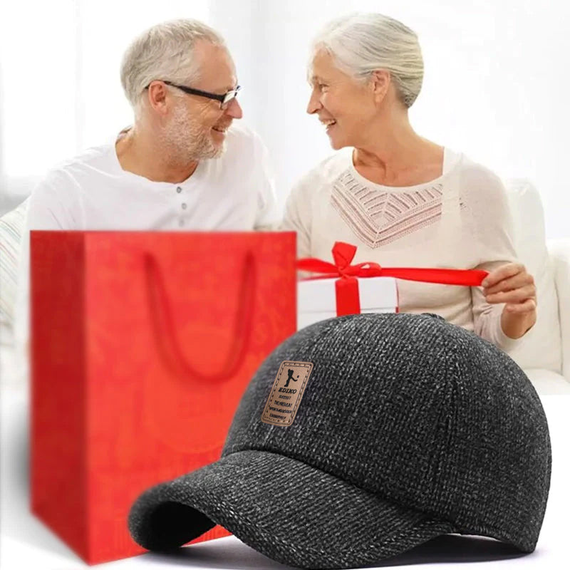 Vinterbaseballcap med Öronlappar - Varm, Snygg och Praktisk