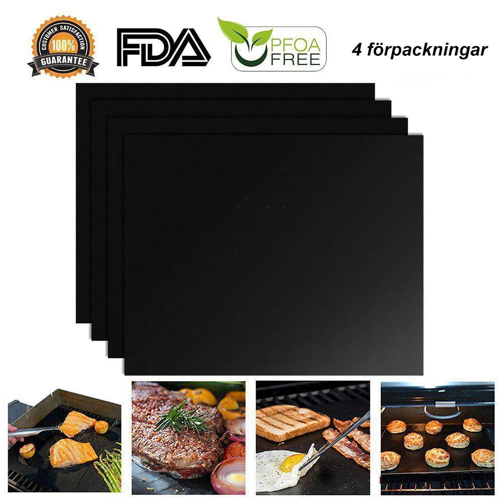 Non-stick BBQ Bake Mat | Varmebestandig | Enkel Rengöring