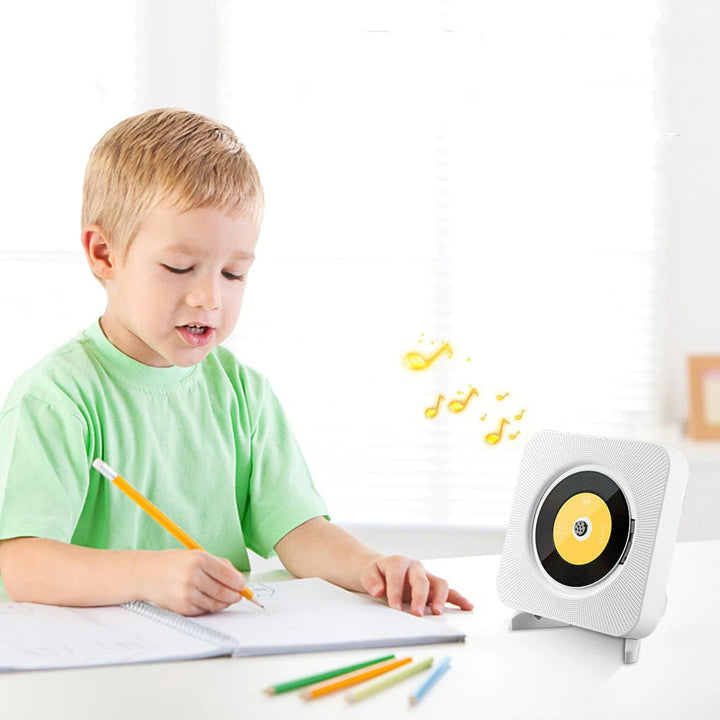 Multifunktionell Veggmontert CD-Spiller med Bluetooth