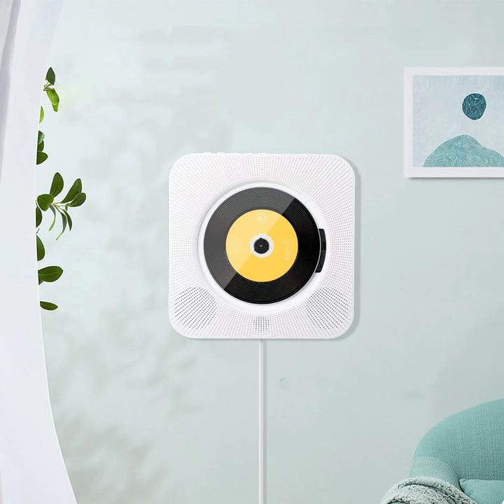Multifunktionell Veggmontert CD-Spiller med Bluetooth