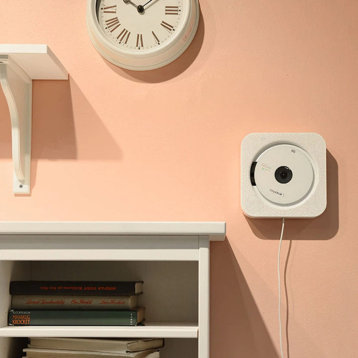 Multifunktionell Veggmontert CD-Spiller med Bluetooth