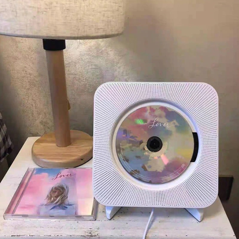 Multifunktionell Veggmontert CD-Spiller med Bluetooth