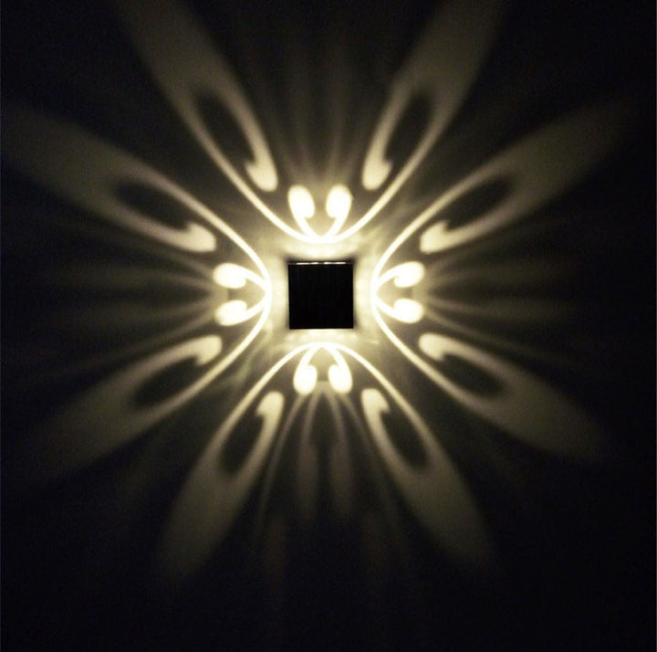 Veggmontert LED-lampa med Fjärrkontroll för Stemningsfull Belysning