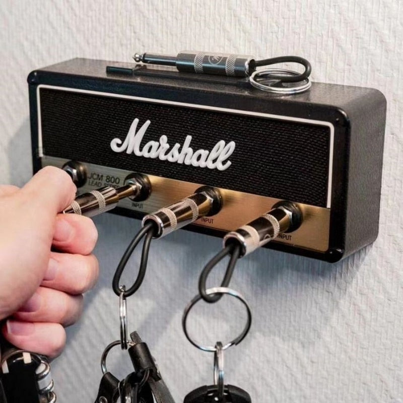 Veggmontert Nökkelholder i Gitarforsterker-stil för Musikkelskere