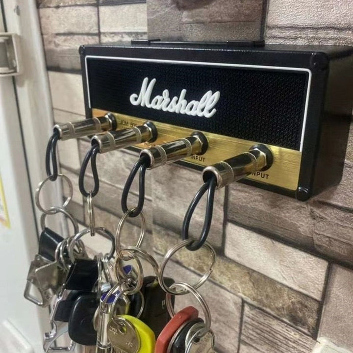 Veggmontert Nökkelholder i Gitarforsterker-stil för Musikkelskere