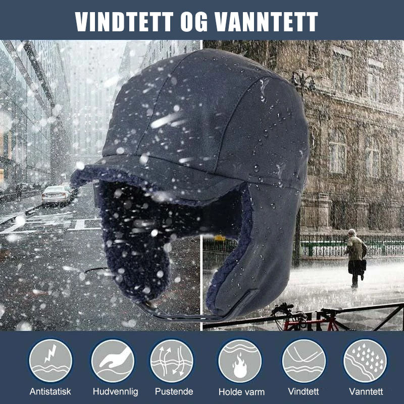 Vindtät Unisex Mössa – Öre- och Ansiktsbeskyttelse