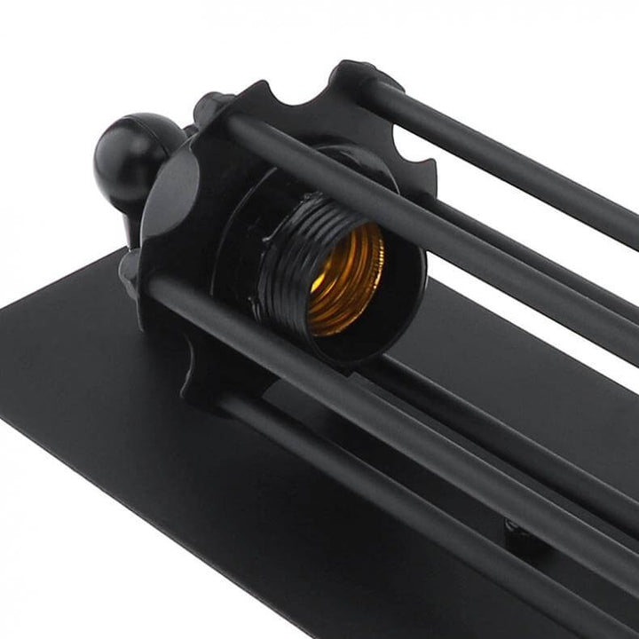 Vintage Industriell Vägglampa – Retro Metallbur Design