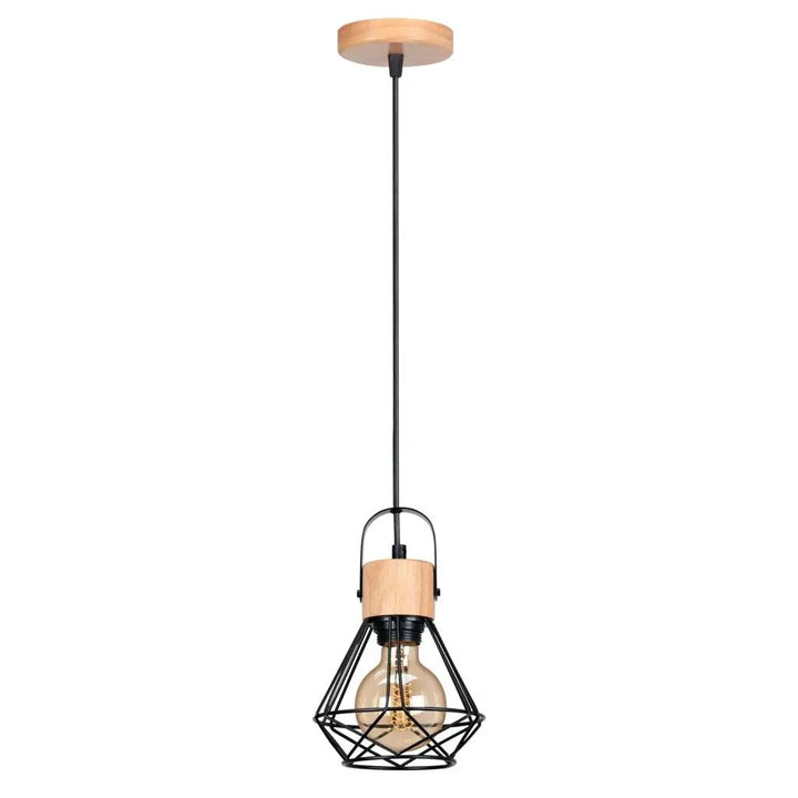 Vintage Pendellampa i Jern - Klassisk Design med Modern Stil