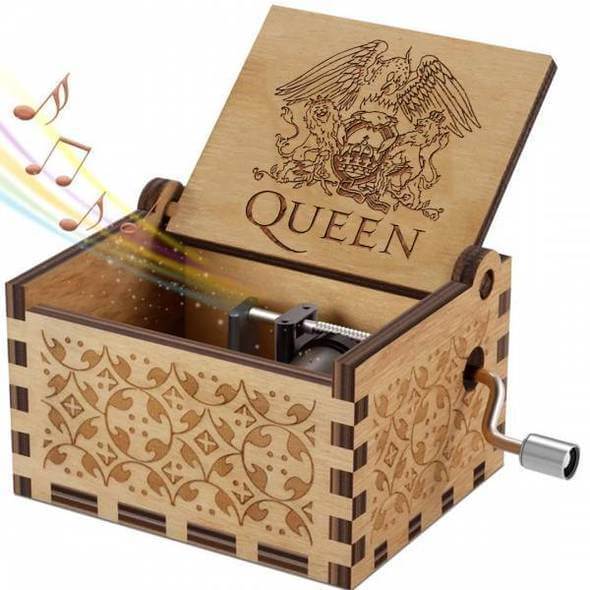 Queen Håndsveiv Musikkboks - &