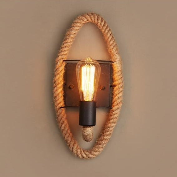 Vintage Vägglampa för Mysig Belysning och Rustikk Charm