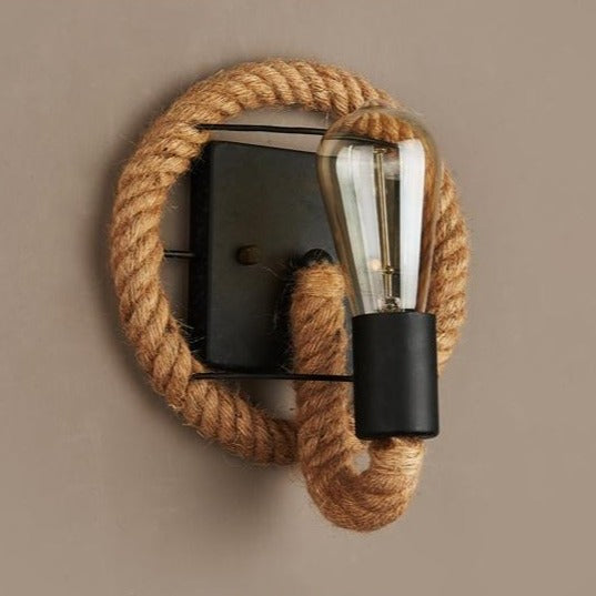 Vintage Vägglampa för Mysig Belysning och Rustikk Charm