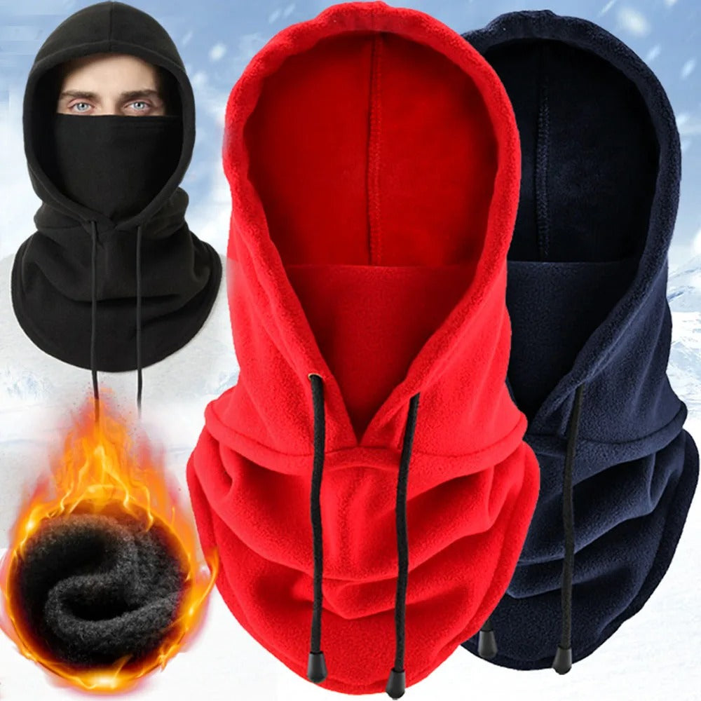 Unisex Vindtät Polar Fleece Ansiktsmaske