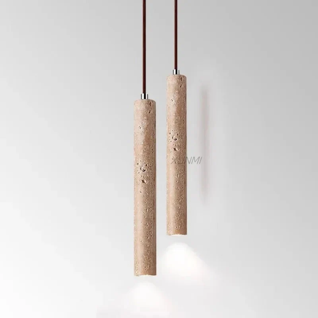 Minimalistisk LED-Lysekrone: Skapa Ro och Stil med Wabi-Sabi Design