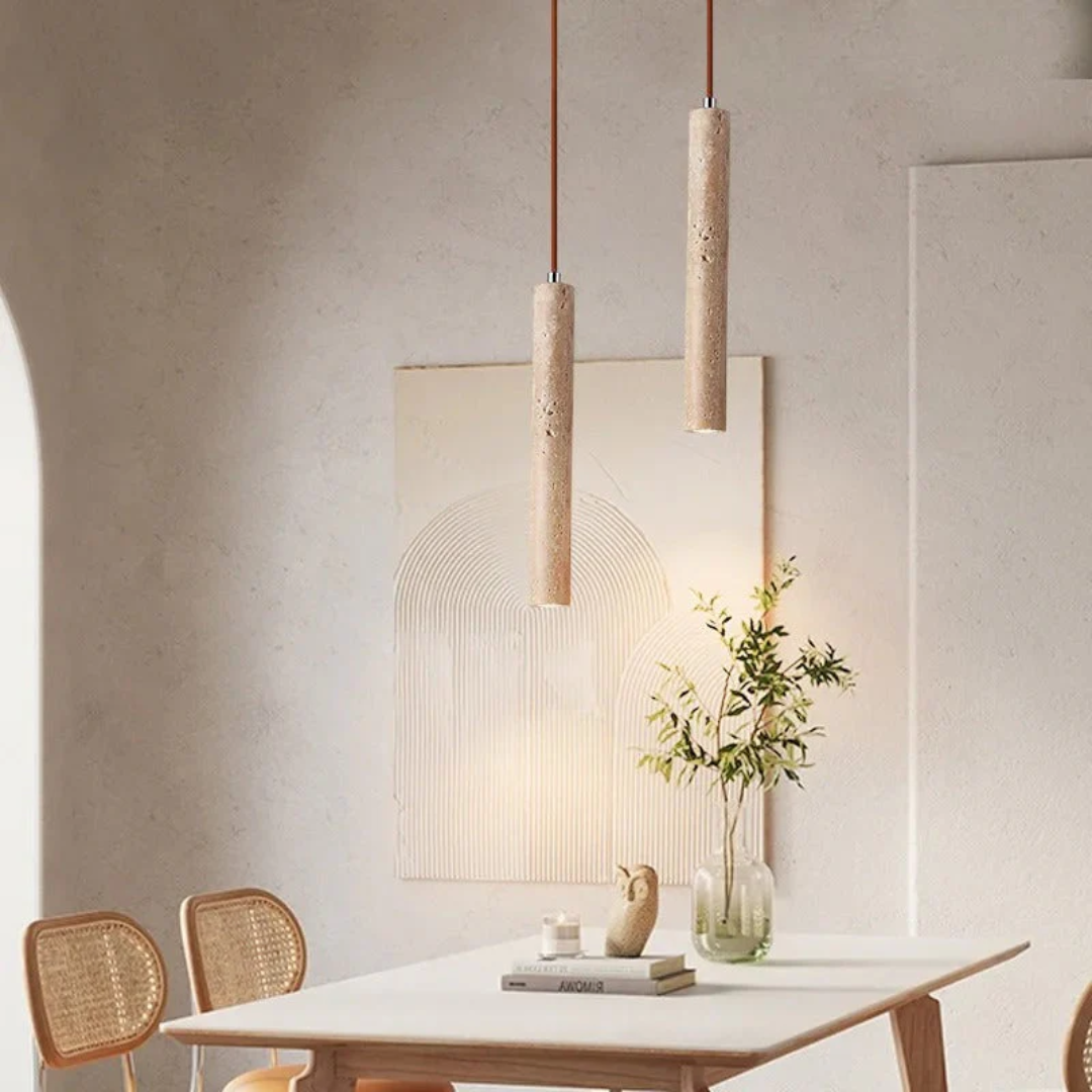Minimalistisk LED-Lysekrone: Skapa Ro och Stil med Wabi-Sabi Design