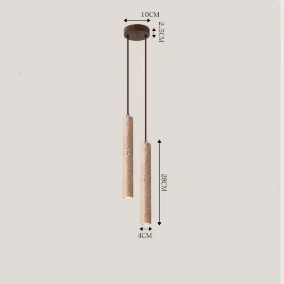 Minimalistisk LED-Lysekrone: Skapa Ro och Stil med Wabi-Sabi Design