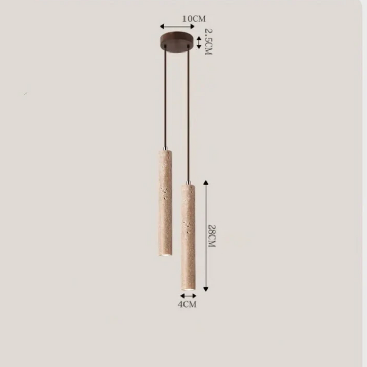 Minimalistisk LED-Lysekrone: Skapa Ro och Stil med Wabi-Sabi Design
